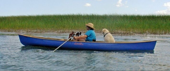 Rowing Canoe